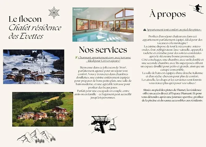 Le Flocon Cosy Espace Diamant * פלומה